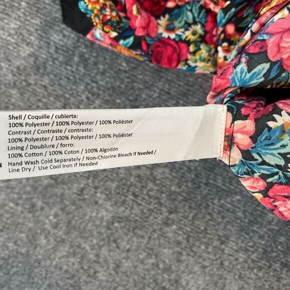 Band of Gypsie Dress Womens S Floral Sleeveless Fit Flare Cottage Pin Up Swing - Picture 8 of 10